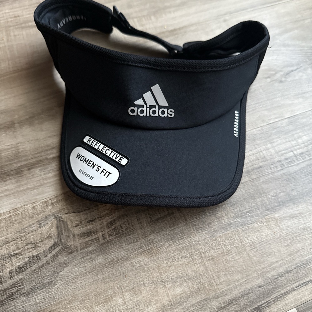 Adidas Black Sports Visor